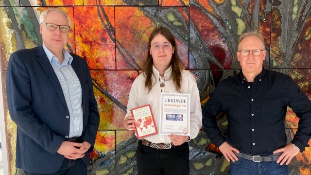 Josef Seibert gewinnt den Geografie-Wettbewerb der Realschule plus an der Römervilla in Mülheim-Kärlich