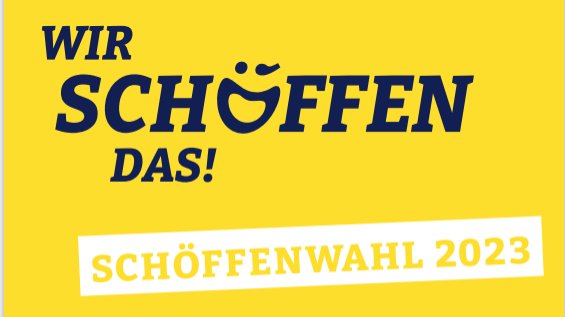 Kandidaten für die Schöffenwahl der Wahlperiode 2024 bis 2028 gesucht
