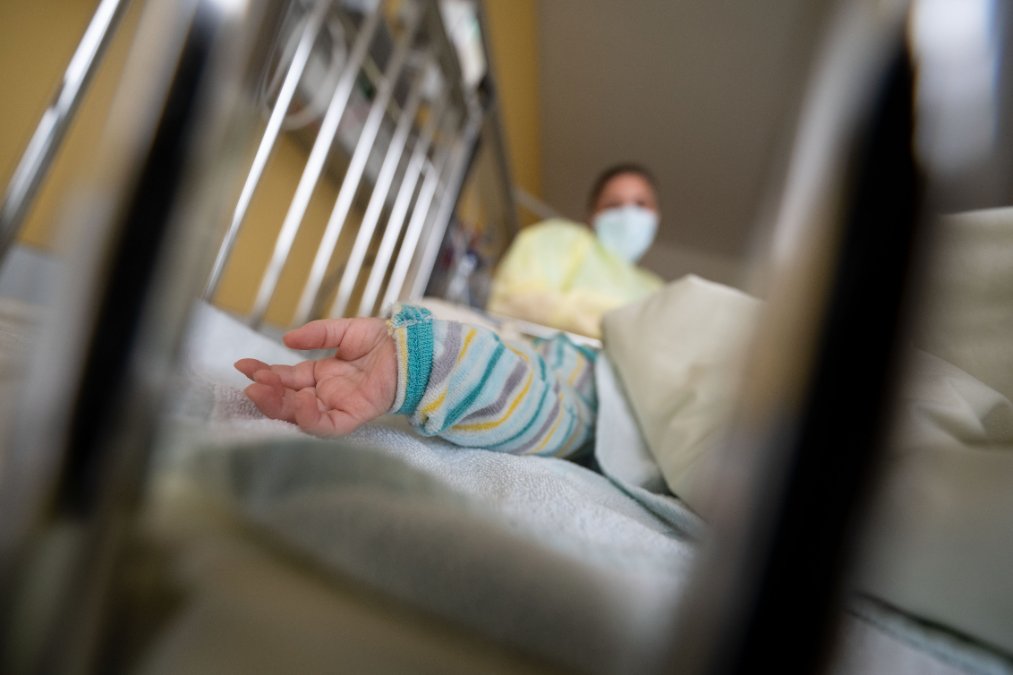 Studie: Fünfmal mehr Babys wegen RS-Virus in Kliniken Studie: Fünfmal mehr Babys wegen RS-Virus in Kliniken