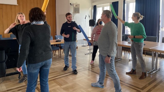 Selbstverteidigungskurs für Mitarbeitende der Stadtverwaltung 