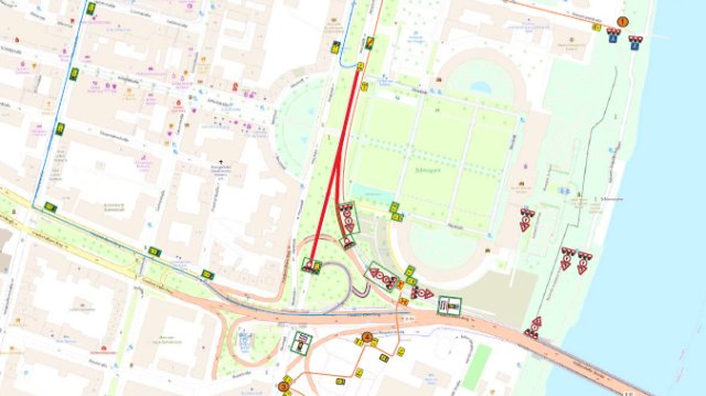 Neubau Pfaffendorfer Brücke: Sperrung der Abfahrt in Richtung Neustadt