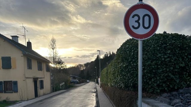 Tempo 30 im Sonnenweg in Geisig