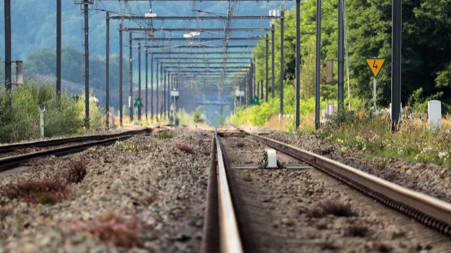 Nächtliche Bauarbeiten der Deutschen Bahn in Dausenau