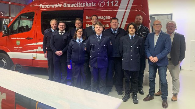 Erste Jahresdienstbesprechung der Löscheinheit Hausen nach der Pandemie