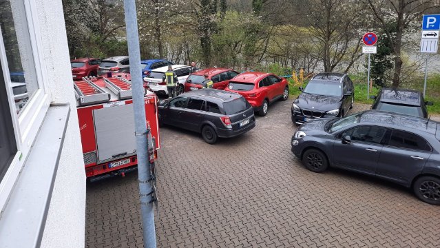 Feuerwehr in Nievern durch Falschparker behindert
