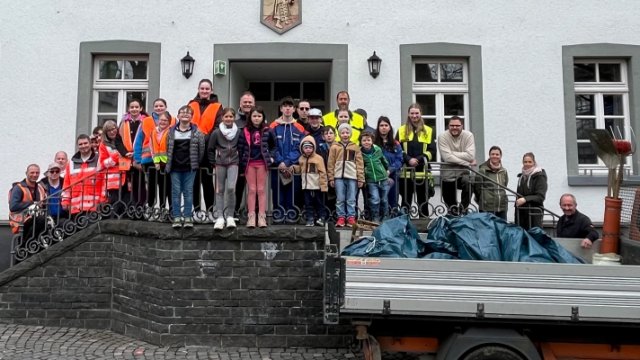 Viel Zuspruch für die Aktion "Saubere Landschaft" in Herschbach