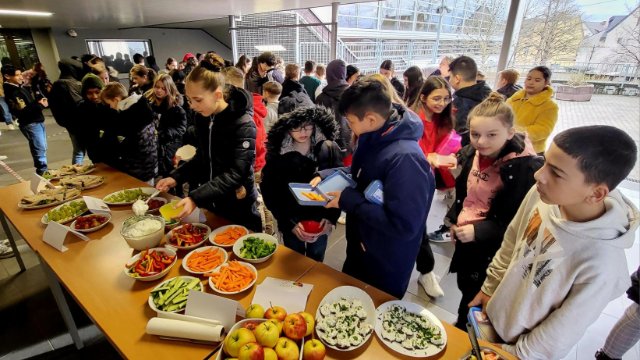 Gesundes Schulfrühstück in der Orientierungsstufe