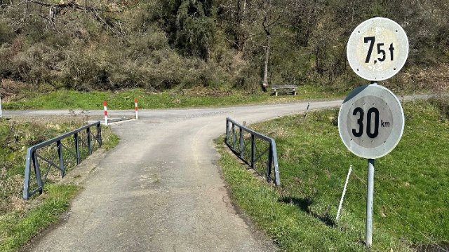 Hombachbrücke bei Geisig wurde begutachtet