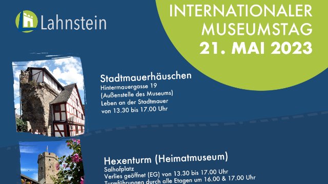 Lahnsteiner Museen öffnen zum Internationalen Museumstag
