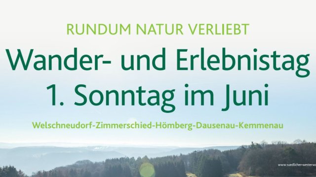 Erlebnis-Wandertag auf der Lahn-Westerwaldrunde 