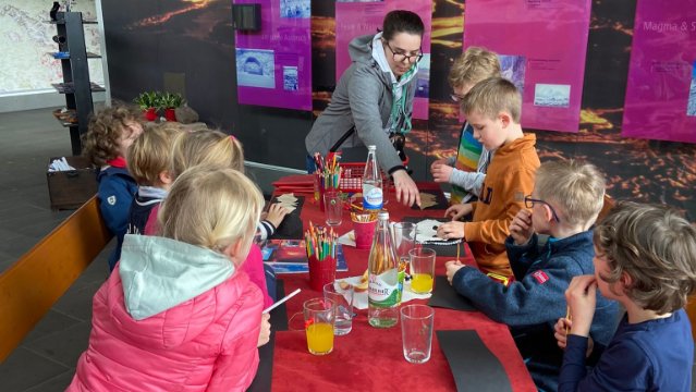 Kindergeburtstag in den Erlebniswelten Grubenfeld 