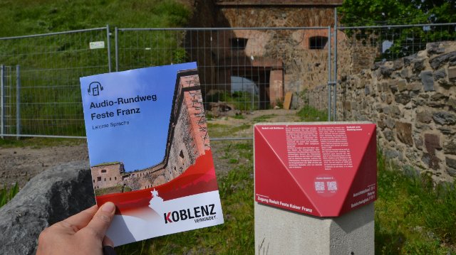 Audio-Rundweg fördert Inklusion im Festungspark Kaiser Franz