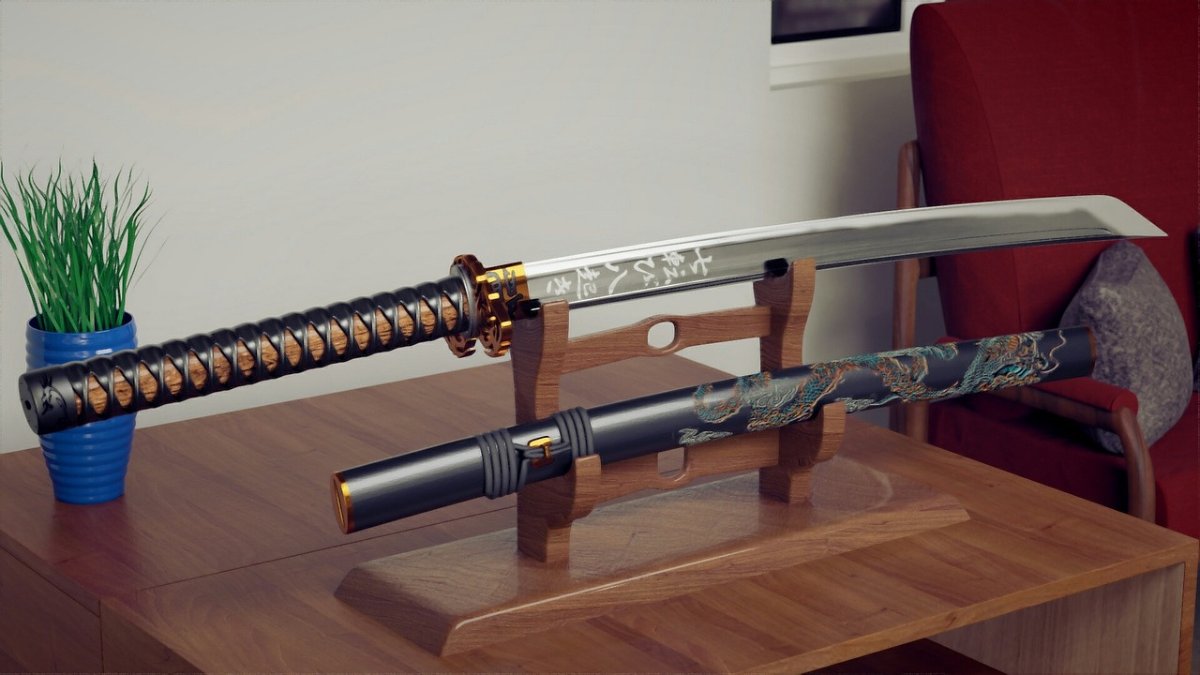 Mann in Bingen im Streit mit Samurai-Schwert bedroht Mann in Bingen im Streit mit Samurai-Schwert bedroht
