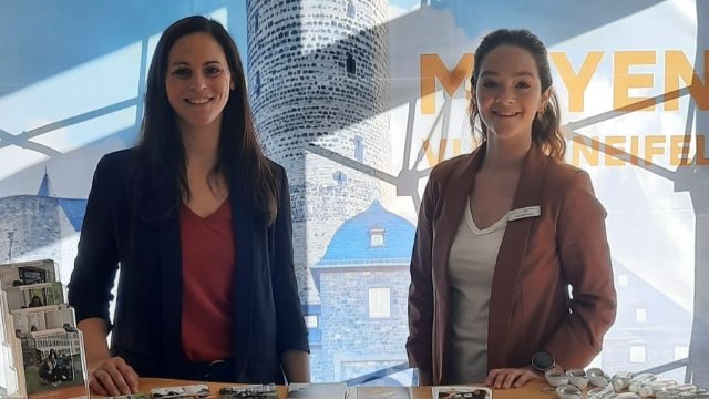 Stadt Mayen bei der Ausbildungsmesse „Azubispots 2023“ vertreten 
