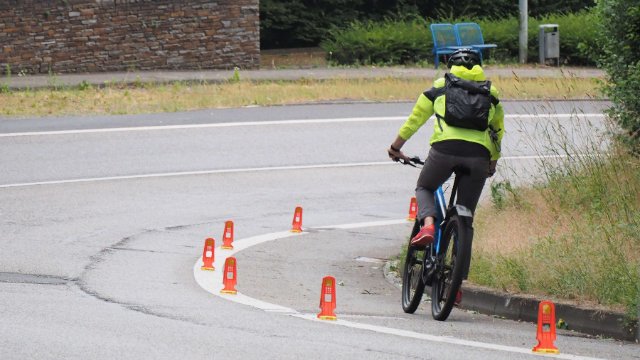 Schutzeinrichtung für Radfahrende wurde angepasst