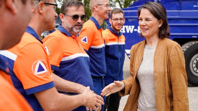 Außenministerin Annalena Baerbock: Brauchen starken Katastrophenschutz