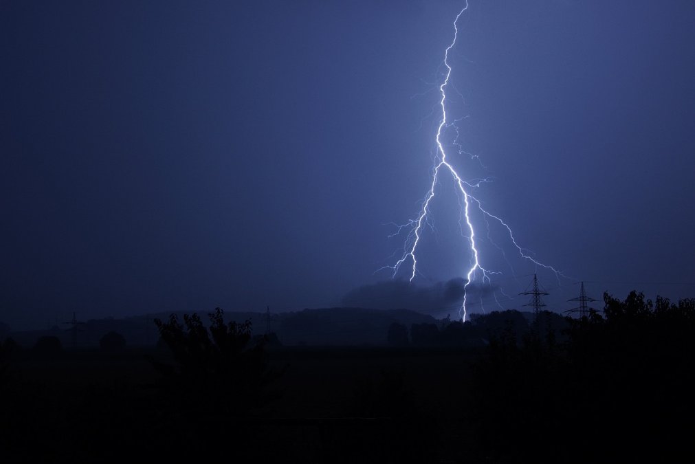 Knapp 15.000 Blitze in Rheinland-Pfalz im Jahr 2022