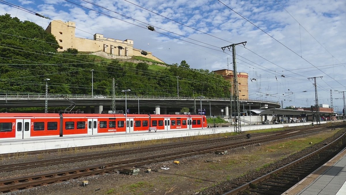 Bahn-Bauarbeiten zwischen Koblenz und Frankfurt