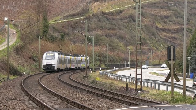 Einschränkungen bei Mittelrheinbahn durch Warnstreik erwartet