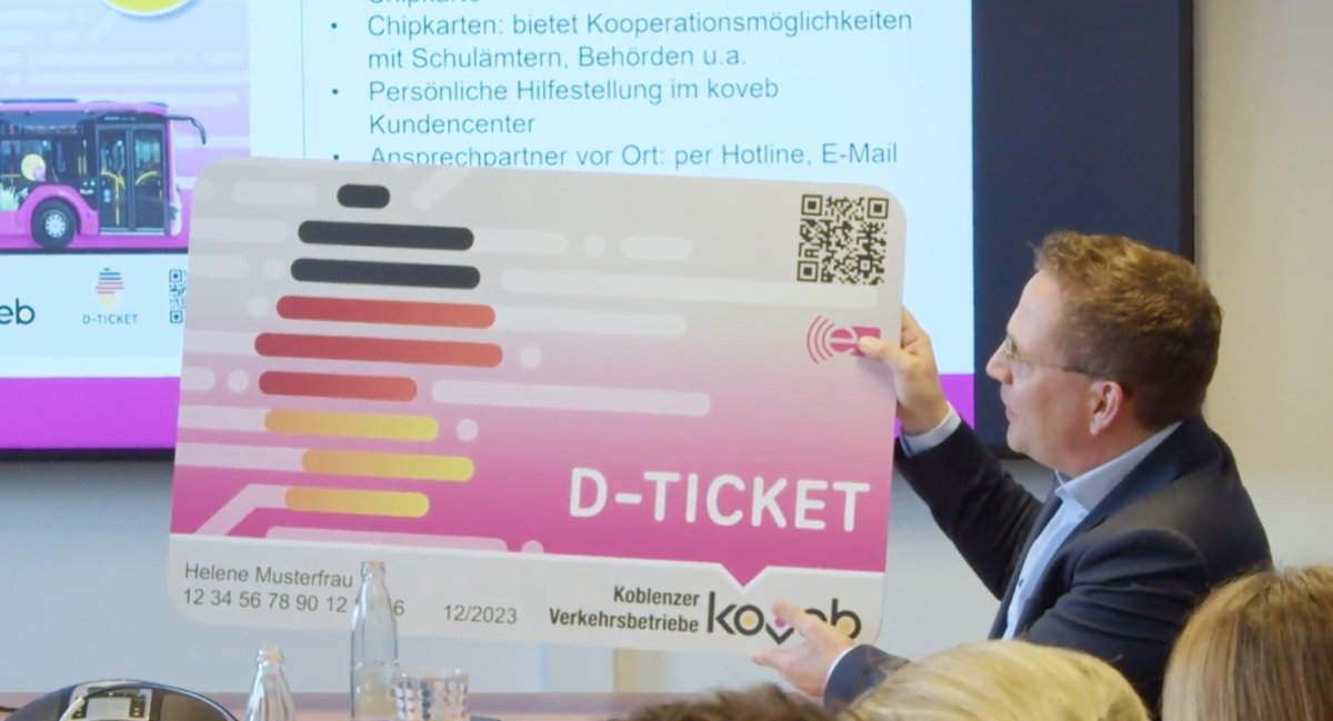 Wissing sieht beim Deutschlandticket die Bundesländer am Zug Wissing sieht beim Deutschlandticket die Bundesländer am Zug