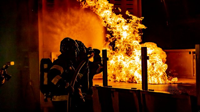 Brand in Flüchtlingsunterkunft - Ursache noch unklar