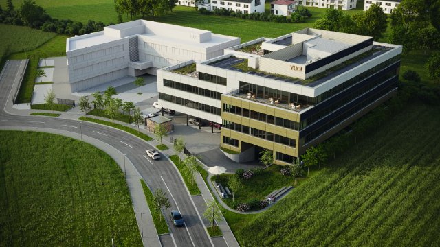 Nachhaltiges Bürogebäude entsteht an der B9 (YUO!) 