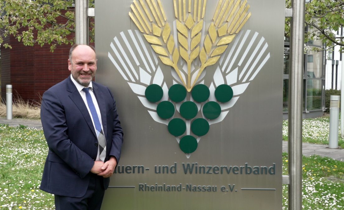 Marco Weber ist neuer Präsident des Bauern - und Winzerverbandes Rheinland-Nassau