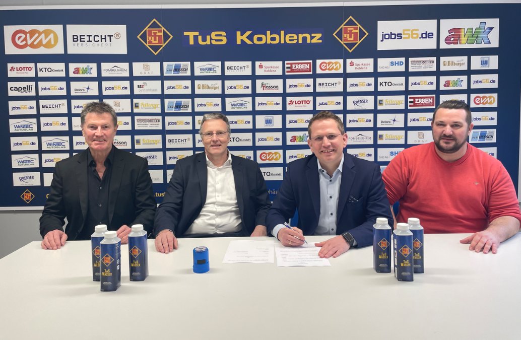 Stadtwerke-Gruppe werden Sponsor der TuS Koblenz 