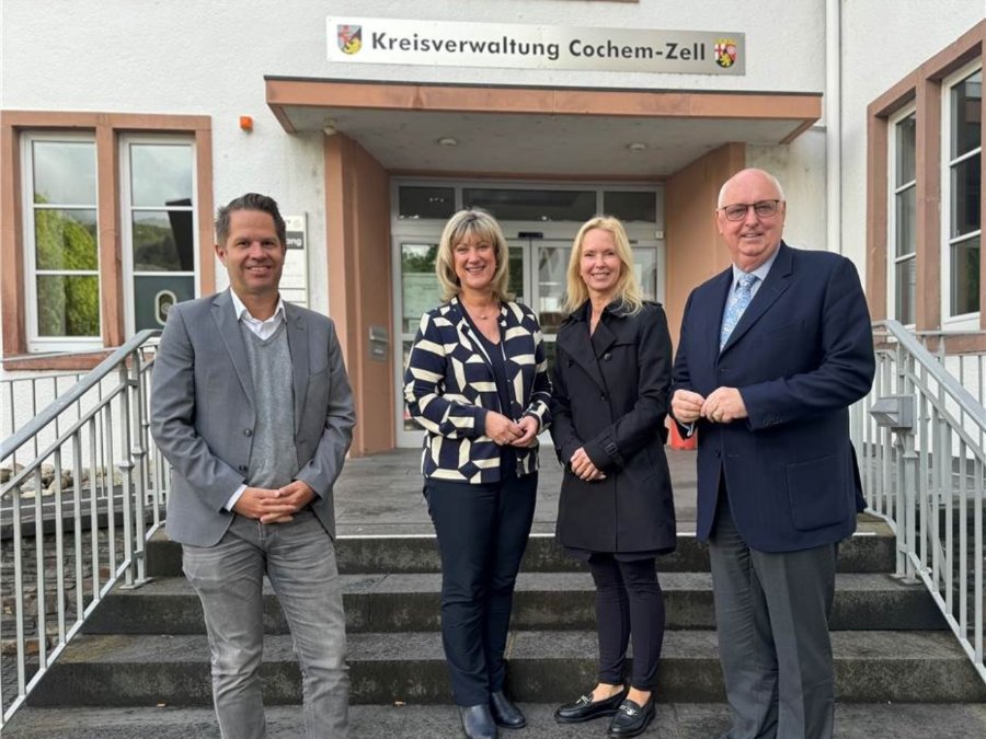 Austausch wird gefördert: Initiative Region Koblenz-Mittelrhein e.V. besucht Landrätin Beilstein
