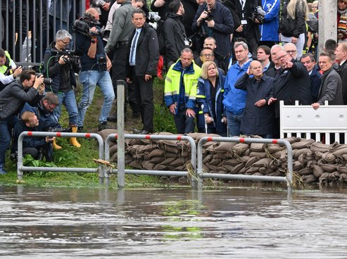 Faeser zu Bayern-Hochwasser: Lehren aus Ahrtal gezogen Faeser zu Bayern-Hochwasser: Lehren aus Ahrtal gezogen