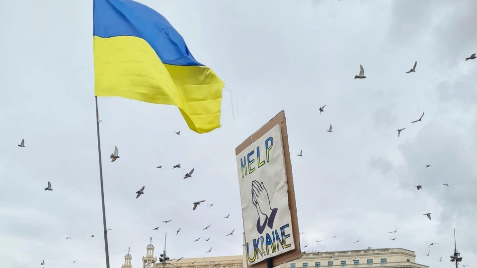 Koblenzer Demozug „Independence Day of Ukraine“