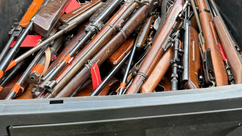 Rhein-Lahn-Kreis vernichtet über 400 Waffen