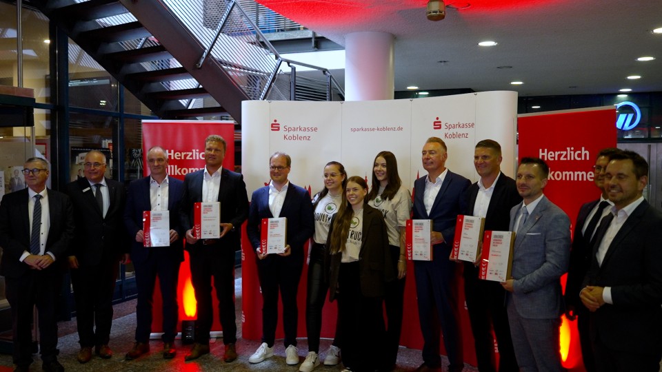 Sparkasse Koblenz verleiht „Gründerpreis 2024“