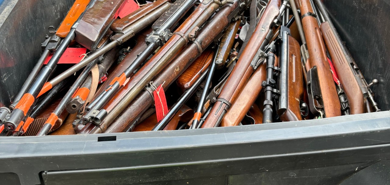 Rhein-Lahn-Kreis vernichtet über 400 Waffen