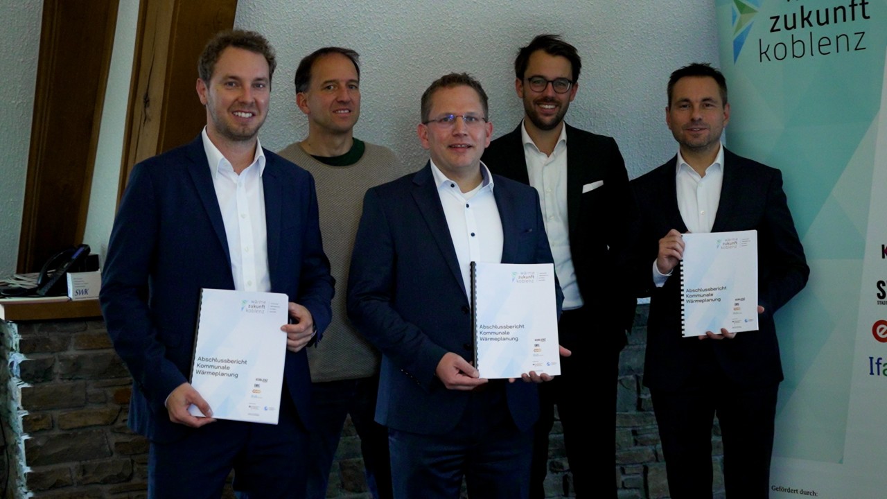 Stadt Koblenz stellt kommunalen Wärmeplan vor