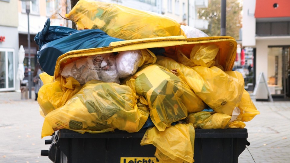 Gelber Sack oder Gelbe Tonne? Warum es überall anders ist