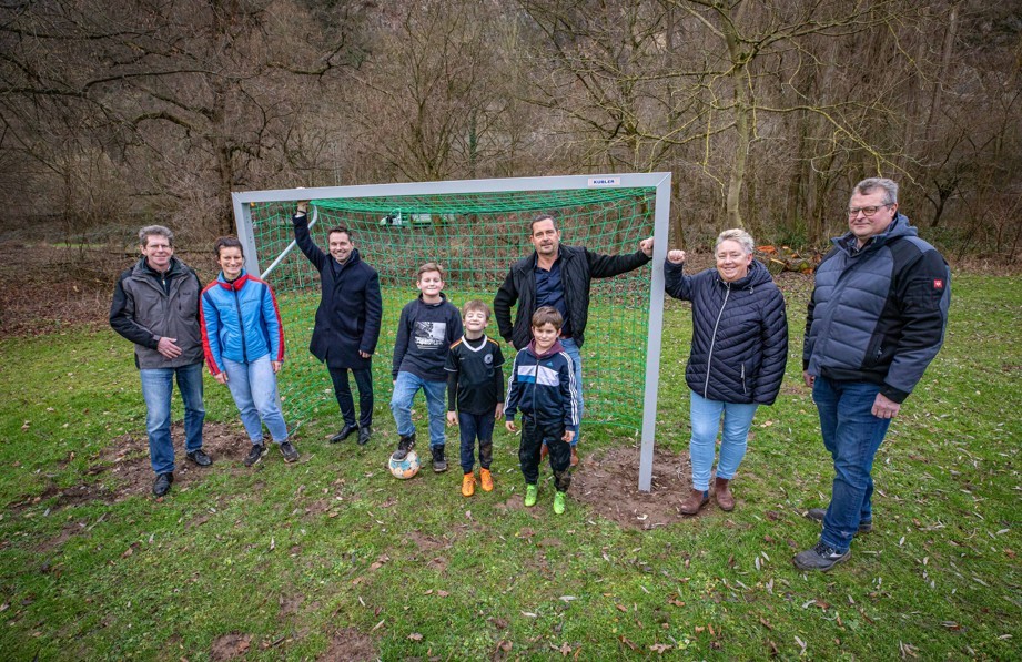 Neuer Bolzplatz auf dem Oberwerth