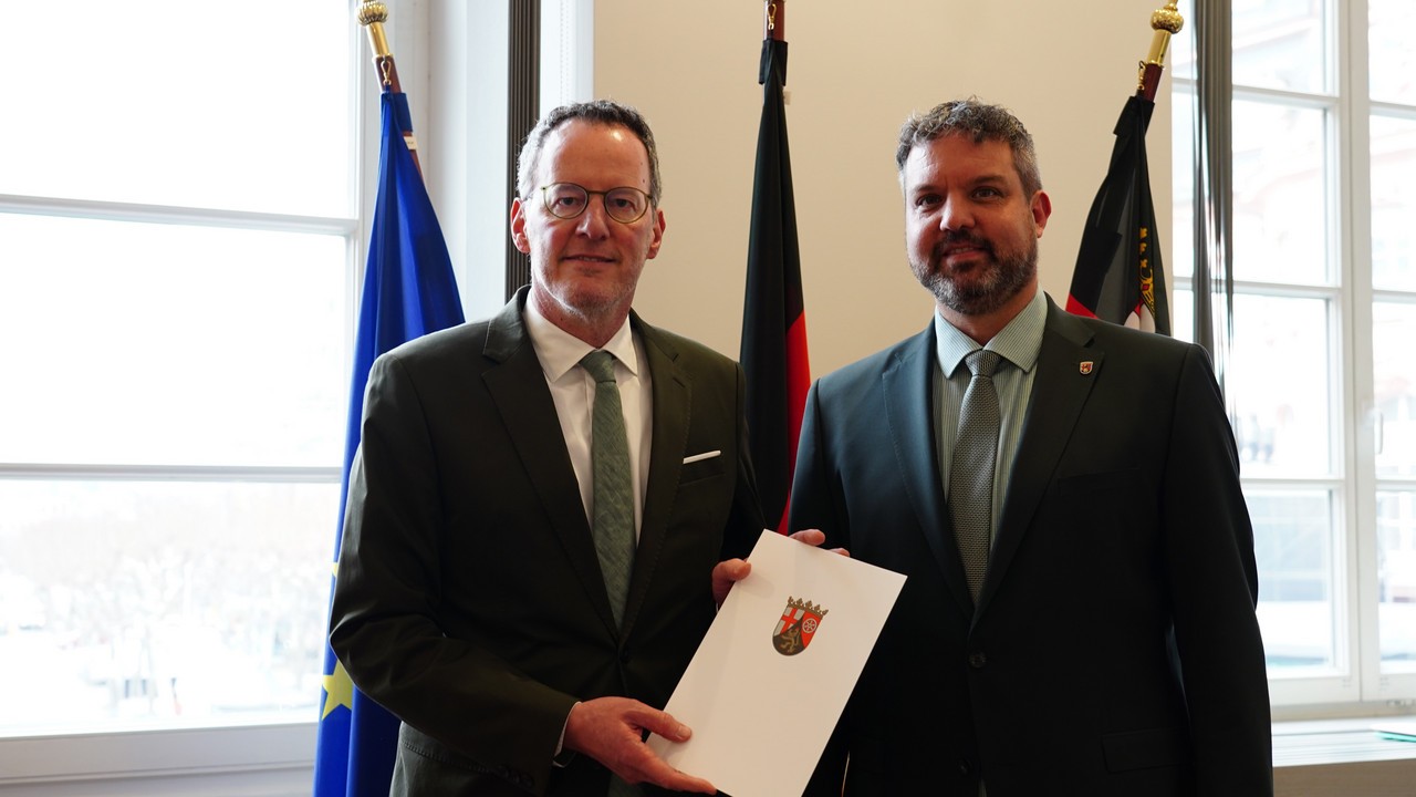 Marco Ludwig wird neuer Präsident des Statistischen Landesamts Marco Ludwig wird neuer Präsident des Statistischen Landesamts