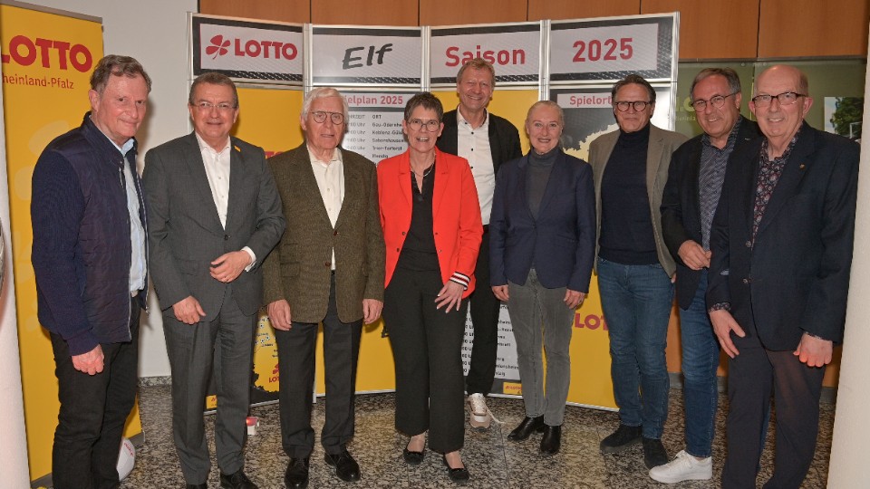 Die Lotto-Elf geht wieder auf große  Tournee durch Rheinland-Pfalz
