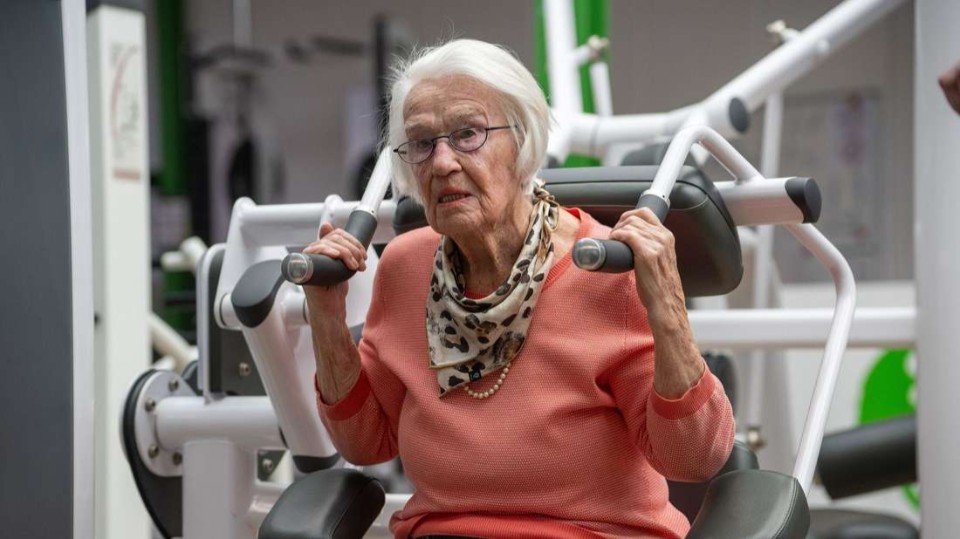 100-Jährige im Fitness-Studio: "Disziplin ist alles"