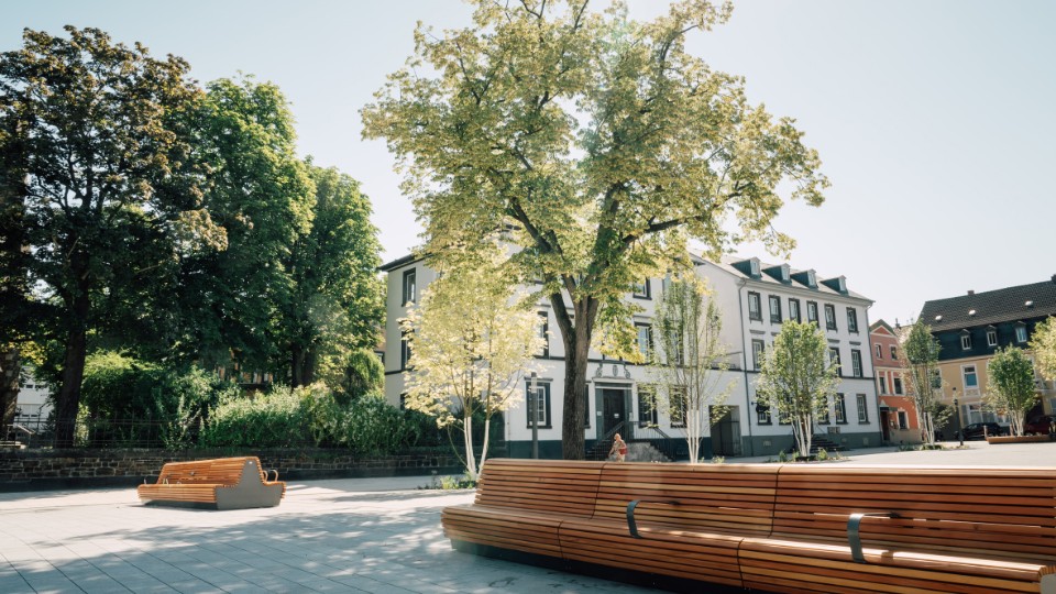 Das neue Wohnzimmer der Stadt Neuwied - Marktplatz wird am 29. März offiziell eröffnet 