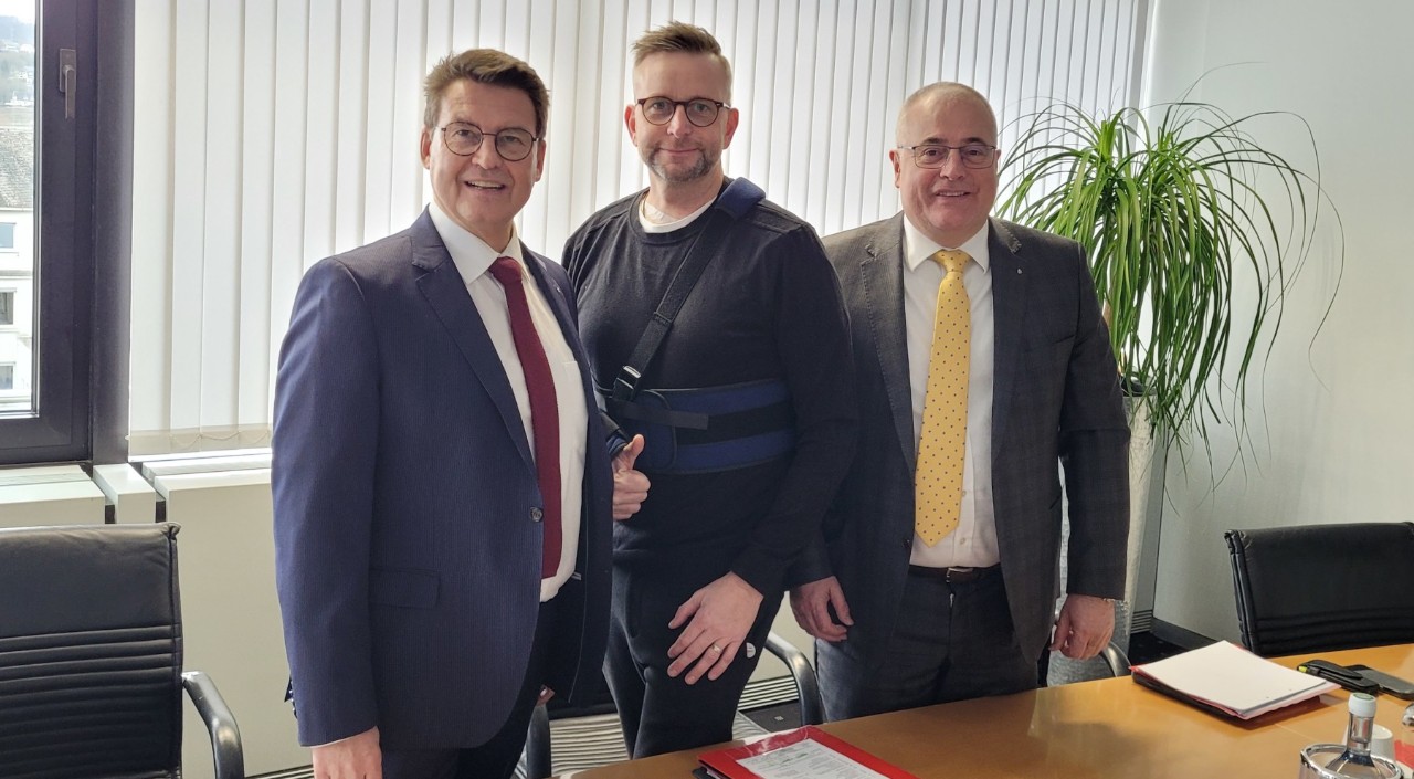 Landrat Marko Boos ist neuer Vorsitzender des Verwaltungsrates der Sparkasse Koblenz Landrat Marko Boos ist neuer Vorsitzender des Verwaltungsrates der Sparkasse Koblenz