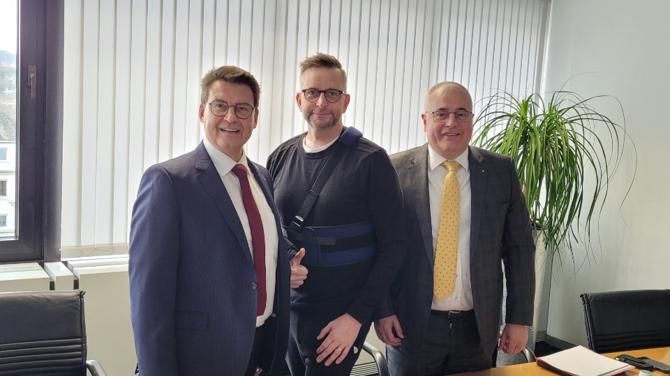 Landrat Marko Boos ist neuer Vorsitzender des Verwaltungsrates der Sparkasse Koblenz
