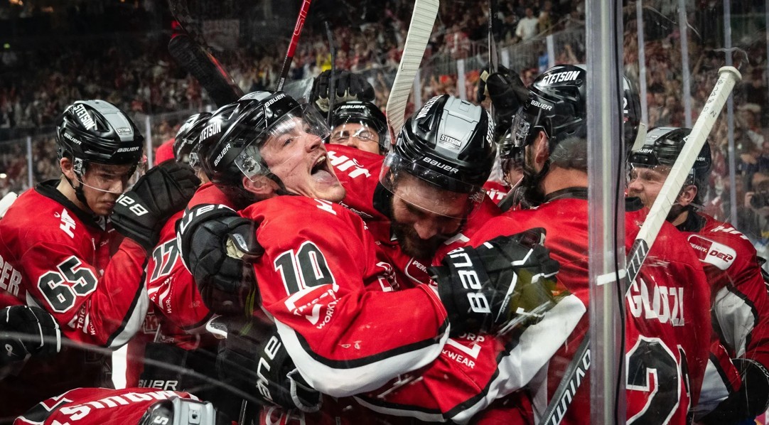 Kölner Haie erreichen das Finale – Schütz entscheidet Spiel 6 in der Overtime Kölner Haie erreichen das Finale – Schütz entscheidet Spiel 6 in der Overtime