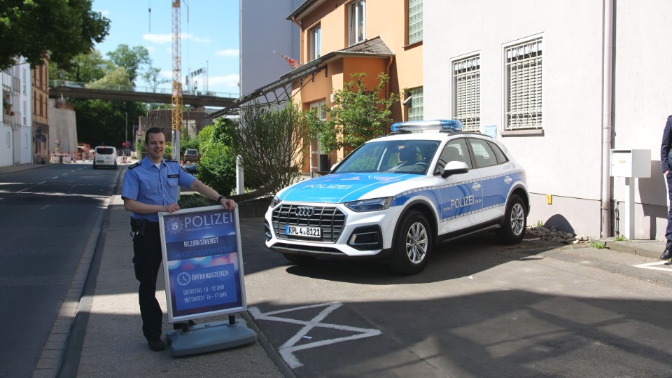 Neues Bezirksdienstbüro in Koblenz-Ehrenbreitstein