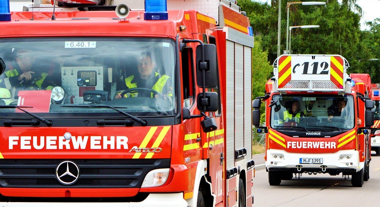Brand eines Linienbusses in Andernach Brand eines Linienbusses in Andernach