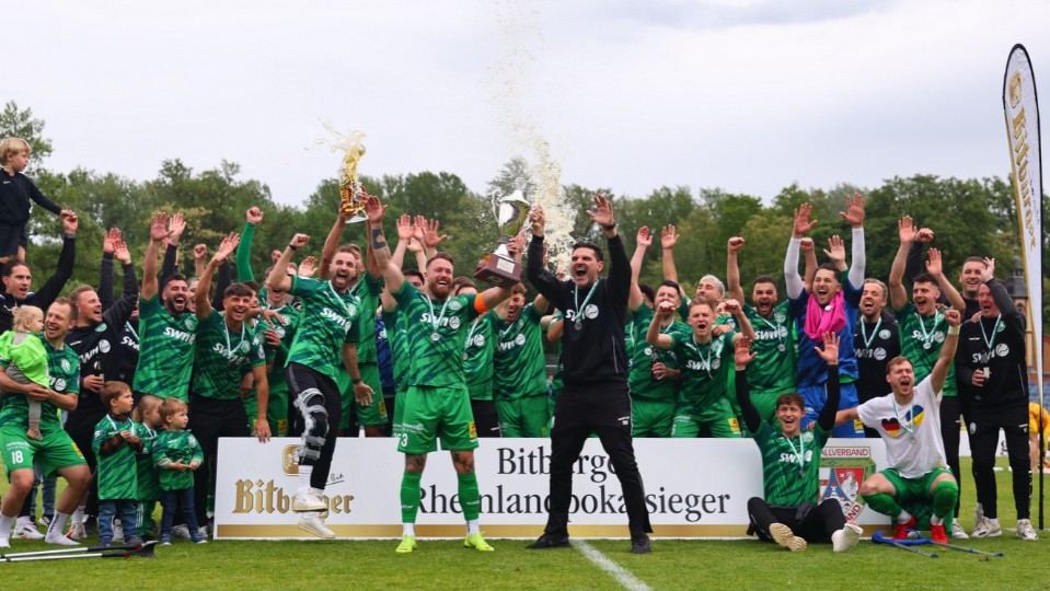 FV Engers gewinnt zum dritten Mal den Bitburger Rheinlandpokal