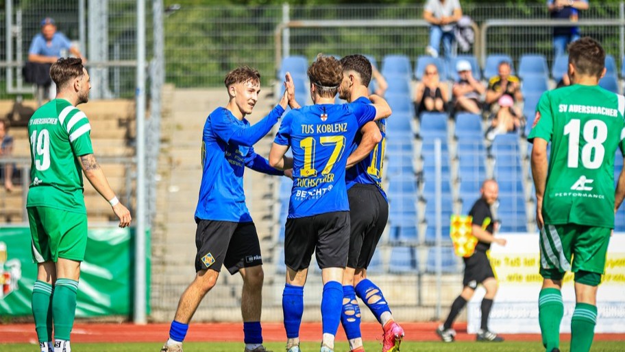 TuS Koblenz siegt trotz Unwetter-Chaos zum Saisonfinale