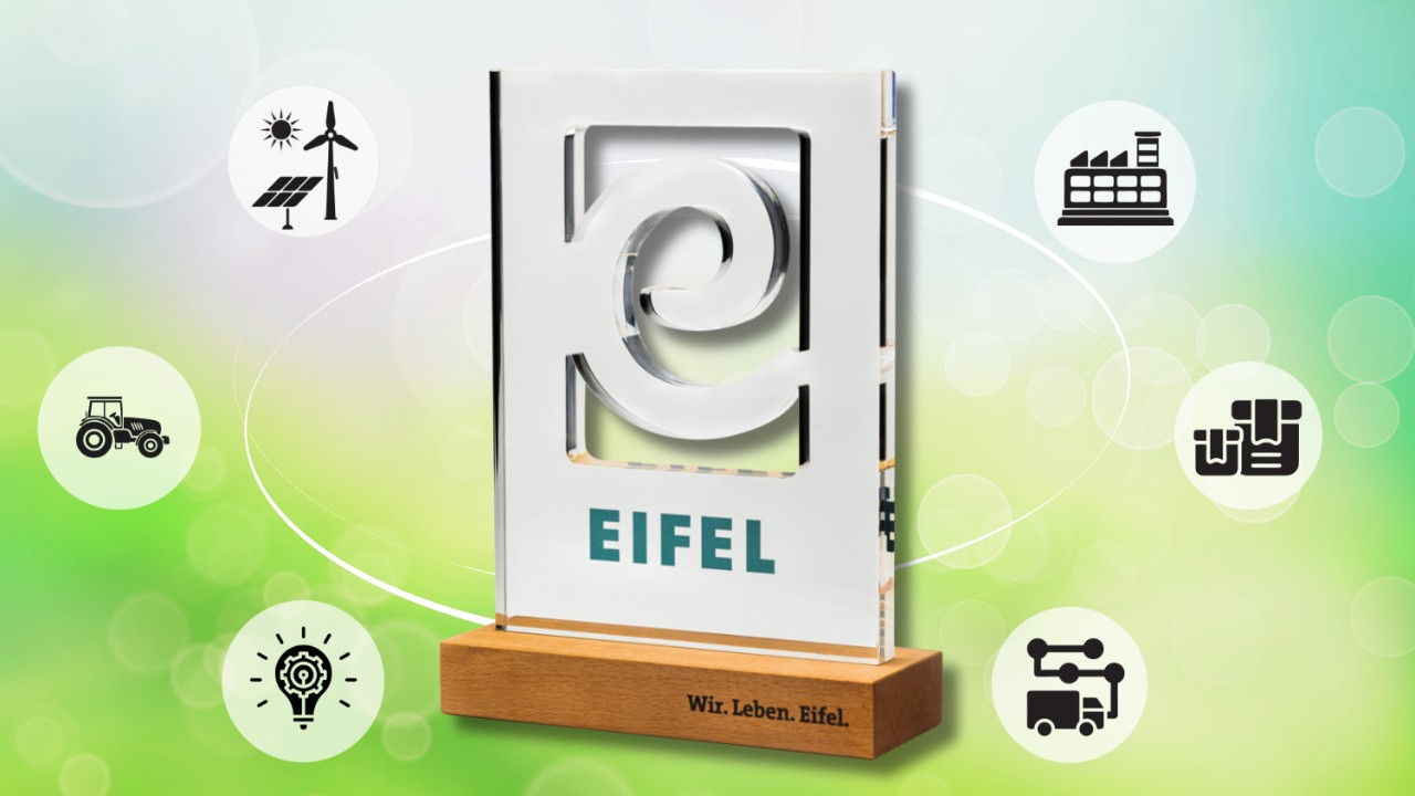 Jetzt bewerben: EIFEL-Award 2025 –  Regionale Wertschöpfung im Fokus