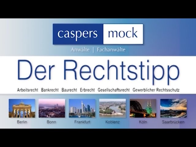 Der Rechtstipp - Blau machen wegen Corona?
